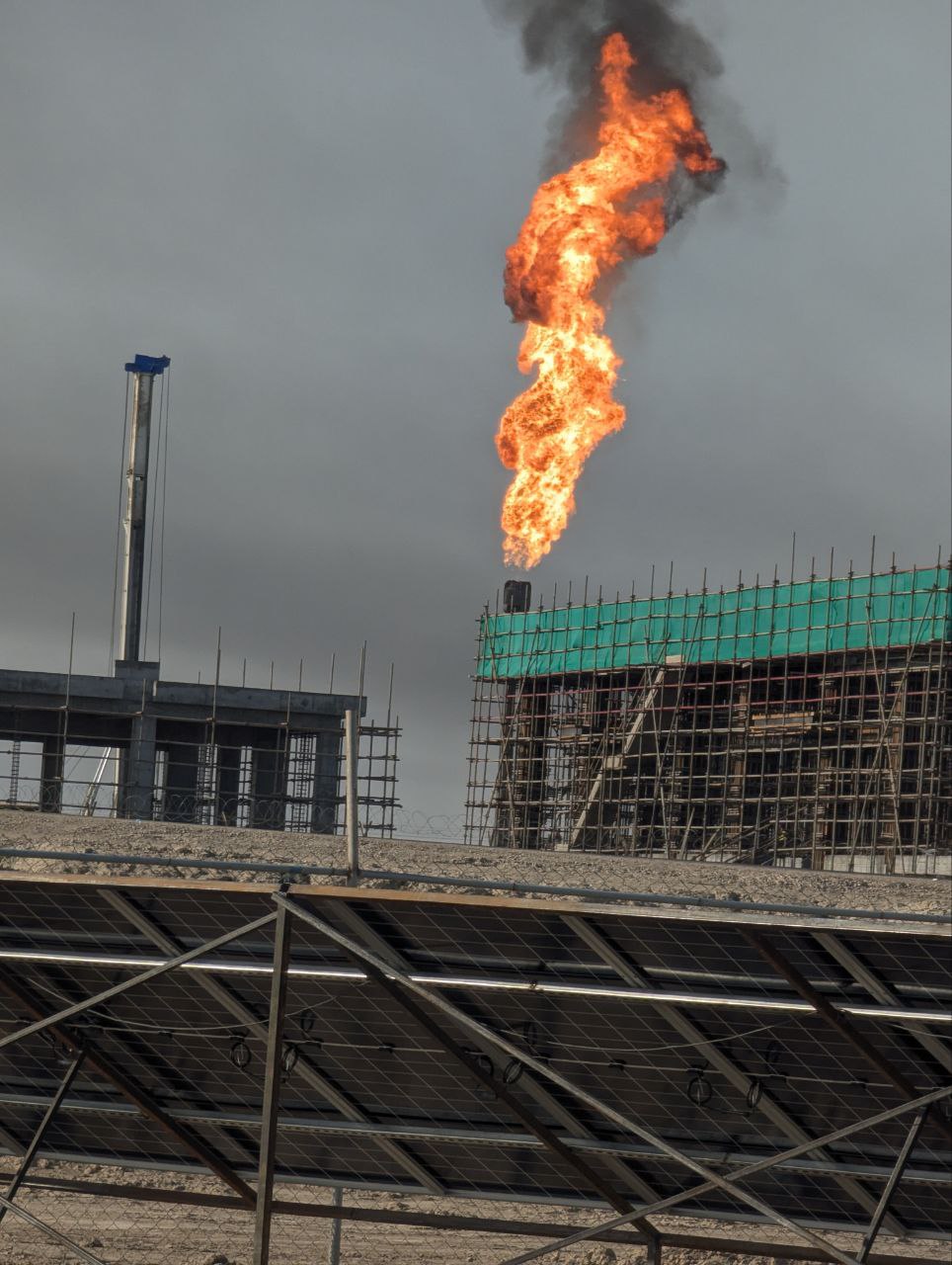 First Fully Solar-Powered Camp at Majnoon Oil Field — 1