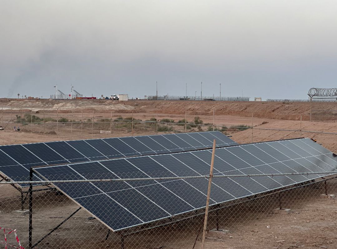 First Fully Solar-Powered Camp at Majnoon Oil Field — 2